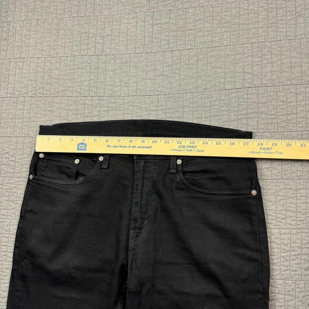 Levis 559 Relaxed Straight Jeans Mens 33x30 (35x29) Black Denim Grunge Skater